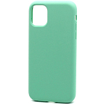 Силиконовый чехол SILICONE CASE для iPhone 11, зелёный