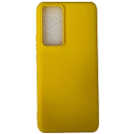 Силиконовый чехол DF для Xiaomi 12T/12T Pro DF xiCase-71 (yellow)