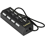 USB-Хаб ExeGate EX293977RUS DUB-42SW черный