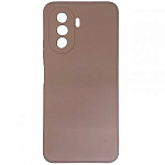 Задняя накладка ZIBELINO Soft Matte для Huawei Nova Y70 4G (пыльно-розовый) с микрофиброй