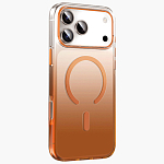 Задняя накладка KeePhone Aurora Pro Magsafe Case для iPhone 17 Pro Max (Orange)