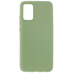 Задняя накладка ZIBELINO Soft Matte для Samsung Galaxy A02s оливковый