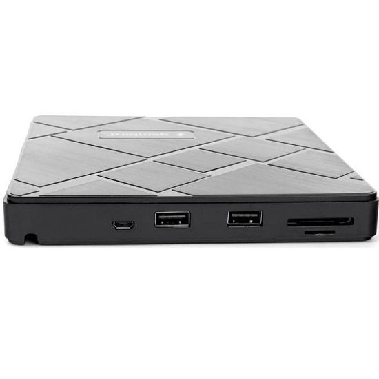 Внешний привод GEMBIRD DVD-USB-04 черный