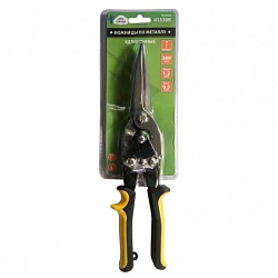 Ножницы по металлу Дед Банзай 41530K удлиненные 300мм, прямое направление реза, для резки до 1,2мм