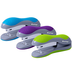 Набор Berlingo "Office Soft": степлер №24/6,26/6 до 25л., ассорти; антистеплер; скобы №24/6, H3105