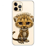 Задняя накладка GRESSO для iPhone 12 Pro Max. Коллекция "Let’s Be Friends!" Модель "Cheetah".