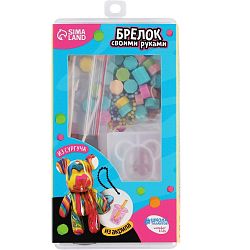 Набор для создания акриловых брелоков с наклейками и фигуркой из сургуча 10249031