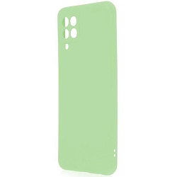 Силиконовый чехол SILICONE CASE Soft Matte для Samsung Galaxy A22 зелёный