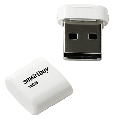 USB 16Gb Smart Buy LARA White