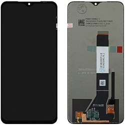 Дисплей для Xiaomi Poco M3/Redmi 9T/9 Power + тачскрин (черный) (100% LCD)