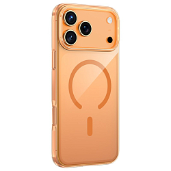 Задняя накладка KEEPHONE X-CRYSTAL ULTRA SLIM MAGSAFE CASE для iPhone 17 PRO MAX, orange