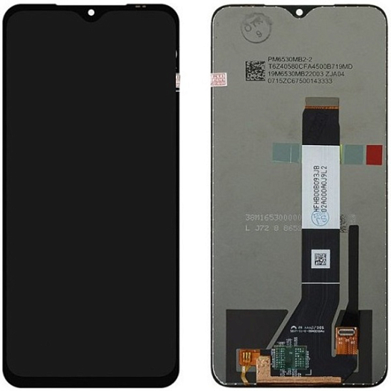 Дисплей для Xiaomi Poco M3/Redmi 9T/9 Power + тачскрин (черный) (100% LCD)