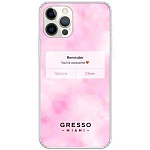 Задняя накладка GRESSO для iPhone 12 Pro Max. Коллекция "Me, Myselfie & I". Модель "Mood #4".