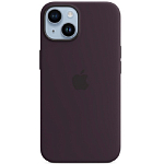 Силиконовый чехол STR Soft Touch MagSafe для iPhone 14 Elderberry (бузина)