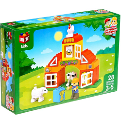 Конструктор UNICON Ферма, 28 деталей