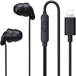 Наушники REMAX RM-518i, Wired Sleep, 8 pin, черный