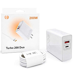 Сетевое ЗУ 1USB 3A Xiaomi PD200W белое +QC3.0 Type-C