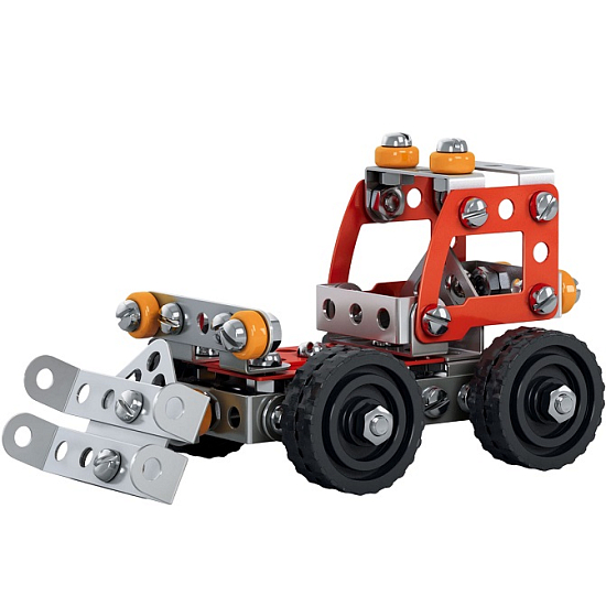 Конструктор металл 02135  Строительная техника Бульдозер