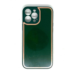Задняя накладка AKSS для iPhone 13 Pro Max, изумрудный