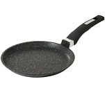 Сковорода блинная индукционная 22см МЕЧТА Гранит black. Induction Pro
