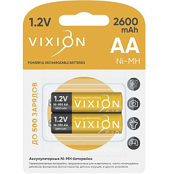 Аккумулятор VIXION R06 2600mAh BL-2