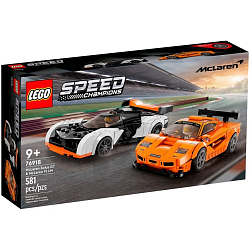 Конструктор LEGO Speed Champions 76918 Solus GT и F1 LM УЦЕНКА