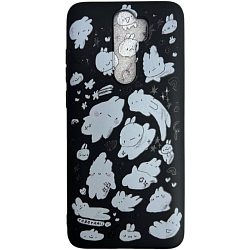 Силиконовый чехол BLACK PRINT для Xiaomi Redmi Note 8 Pro (005)