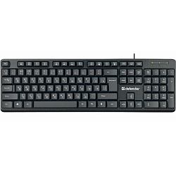 Клавиатура DEFENDER Daily HB-162 RU, черный