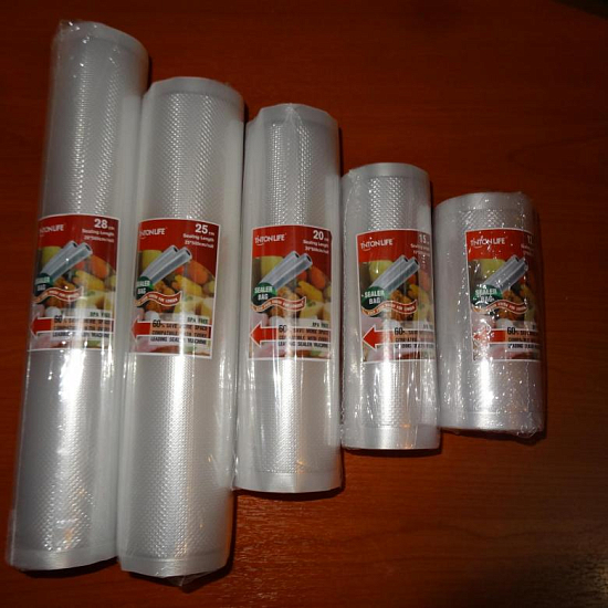 Пакеты для вакуумного упаковщика TintonLife, 15х500 см