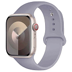 Силиконовый ремешок SPORT BAND 42/44/45/49мм, 22_космический серый