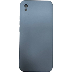 Задняя накладка SILICONE COVER для Xiaomi Redmi 9A голубой