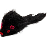 Игрушка для кошек "Мышь малая", 5 см, чёрная   7110492