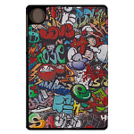 Чехол футляр-книга ZIBELINO для Honor Pad 10 12.1" ("Граффити")