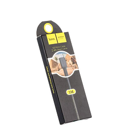 Кабель USB – microUSB 1.0м HOCO X20 черный
