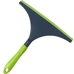 Водосгон Доляна Green day с анатомической ручкой, 25×24 см, зелёный