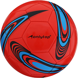 Мяч футбольный ONLYTOP, PVC, машинная сшивка, 32 панели, р. 5