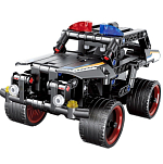 Конструктор UNICON Mechanics полицейский внедорожник инерционный, 213 деталей, 6+ 9321810