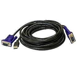 Кабель D-Link DKVM-CU5/B1A 5м черный