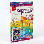 Картина по номерам для малышей «Цветное счастье» Аниме