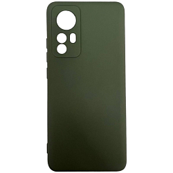 Задняя накладка SILICONE COVER для Xiaomi 12X 5G №02 Хаки