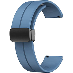 Металлический ремешок MUTURAL для Apple Watch Series 42/44/45/49mm двухсторонний, бронзовый/голубой