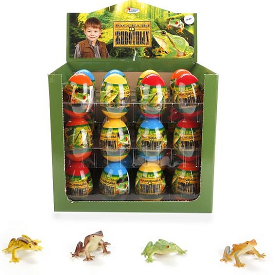 Лягушки "ИГРАЕМ ВМЕСТЕ" В ЦВ. ЯЙЦАХ (U95080117)