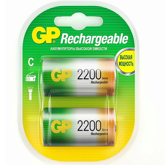 Аккумулятор GP R14 2200 mAh BL-2