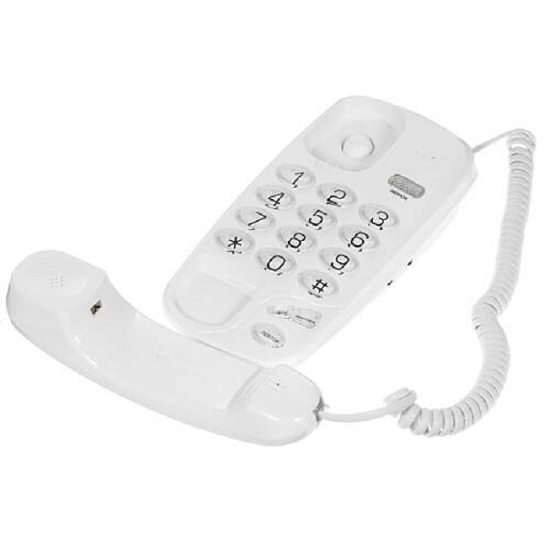Телефон TEXET TX-238 белый