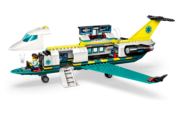 Летающая клиника LEGO  