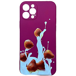 Задняя накладка WS для iPhone 12 Pro матовый с принтами