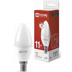 Лампа светодиодная  IN HOME C37-VC 14W/4000K/E14