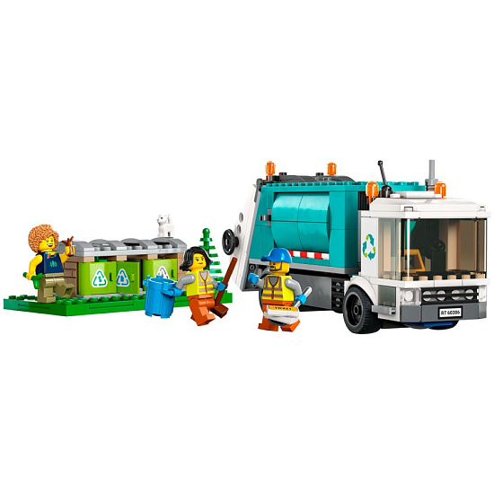 Конструктор LEGO City 60386 Грузовик для переработки отходов