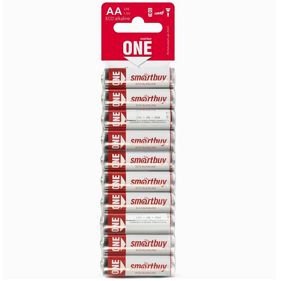 Элемент питания SMARTBUY ONE LR06 BL-10 (300/600)