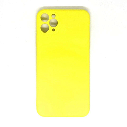 Задняя накладка ZIBELINO Soft Case для iPhone 11 Pro Max (желтый)